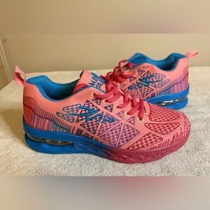 Orthobud Omega Walk Ulimate Comfort Pink/Blue Women’s Sneaker Size 7.5 (38)